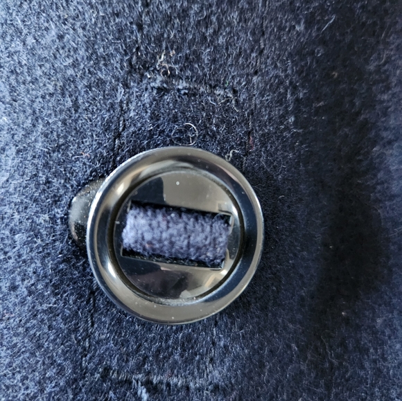 Superdry Men's Dark Blue Peacoat with Light Gray Collar - Picture 9 of 15